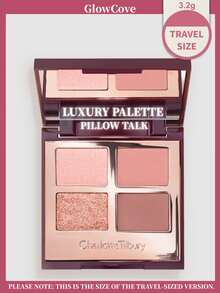 Charlotte-Tilbury [3.2克] CHARLOTTE TILBURY Pillow Talk 眼影盘，柔和棕色调，细腻粉质，适合日常妆容和新手，大地色系 - Pillow Talk - 3.2g - 查看 1