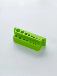 18-Slot Hex And Star Wrench Holder, Plastic Wall-Mounted Tool Organizer Rack, Suitable For Garage Storage And Repair Tool Organization - Multicolor - View 10
