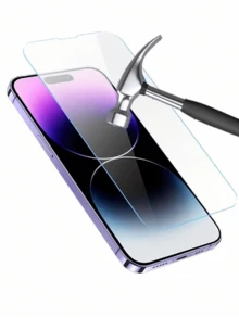 4 Compatible con iPhone 17 17pro 17promax 15 15plus 15PRO 15PROMAX 14 14PLUS 14PRO 14Promax 13 12mimi 11pro, Película de vidrio templado de alta definición, resistente a arañazos y caídas, dureza 9H, fácil de instalar, material de vidrio, compatible con protector de pantalla de 15, compatible con protector de pantalla de 17 Promax, [Versión internacional, no versión local] - Multicolor - Ver 4