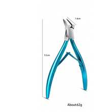 不鏽鋼內嵌趾甲剪、死皮剪、指甲剪、足部護理工具 - 彩色 - 查看 5