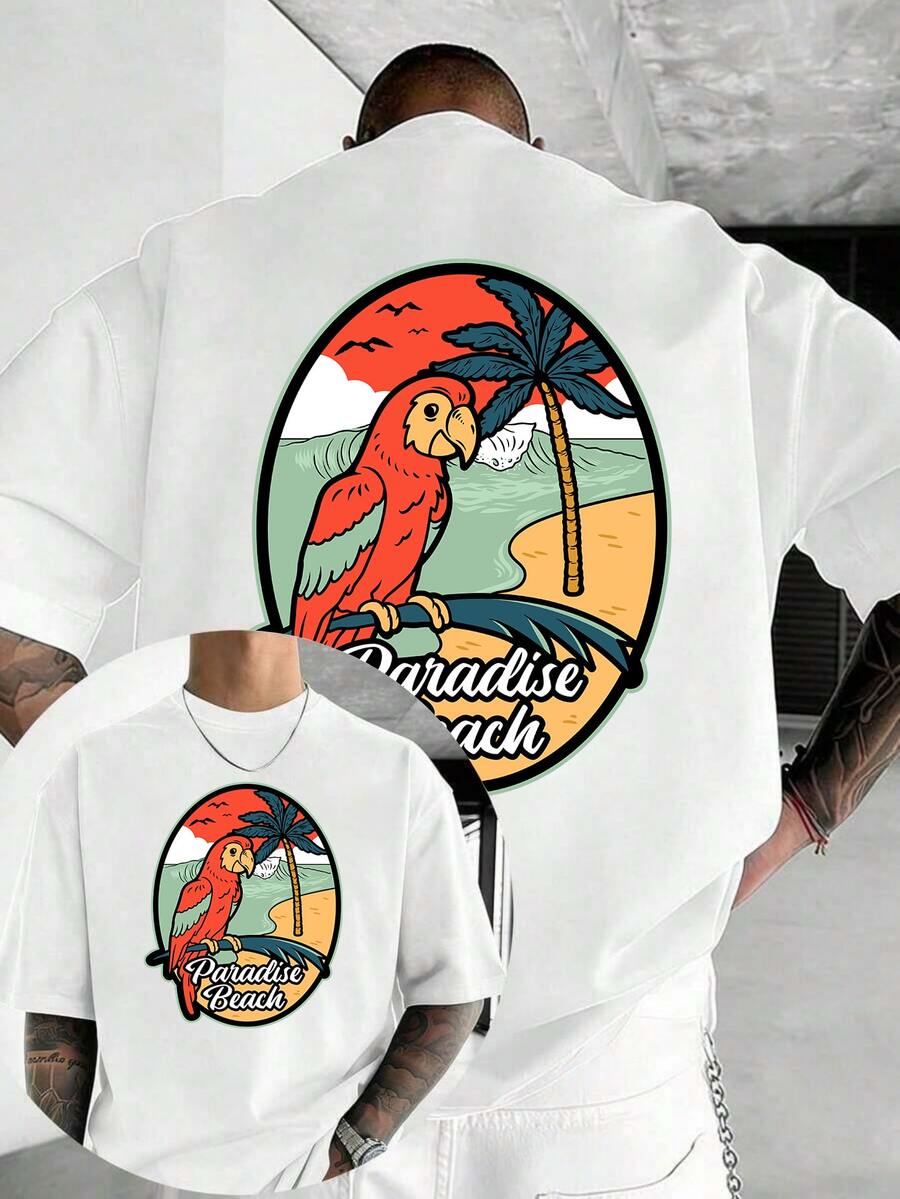 Camisetas de hombre - Blanco - Ver 1