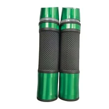 7/8" 22mm Universal Motorcycle Handlebar Grips, CNC Aluminum Alloy Non-Slip Rubber Handle, Suitable For Street Bikes, Off-Road Motorcycles, Sport Bikes, Scooters - A - View 12