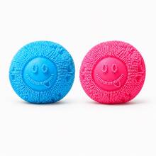 Balle anti-stress de bureau pour adultes, balle sensorielle en peluche, rebond doux, jouet de bureau à rebond lent, ornement de bureau, soulage l'anxiété, améliore la concentration, excellent cadeau, petit cadeau pour fête - Multicolore - Voir 5