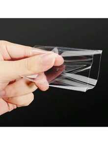 100pcs Waterproof Protective Film, Suitable For Card Use, Card Sleeves, Enhanced Storage Function, Soft And Transparent, Applicable To Social Cards, Doctor Cards, Credit Cards And Tabletop Game Card Sleeves - C-multicolor - View 4