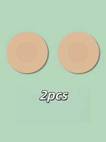 1pc Strapless Invisible Silicone Nipple Covers, Suitable For Camisole, Dress And Wedding Gown, A/B/C/D Cup Thick Nipple Covers, Summer Push-Up Effect, Lightweight Breathable Invisible Pads - Multicolor - View 15