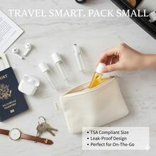 1/2/3/5ml Refillable Glass Roller Bottles With Stainless Steel Roller Ball, Empty Essential Oil Perfume Sample Bottles, Portable Travel Containers With Funnel And Dropper Set - Multicolor - View 6