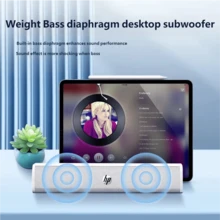 HP WS1Pro Wired Bluetooth Speaker Modern Style Bass Strip Home Speaker Surround Sound High Volume Wired Bluetooth Dual-Mode Computer Audio Original HP Speaker For PC Cellphone Laptop TV - View 8