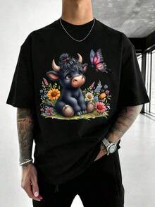 Camisetas masculinas - Preto - Ver 2