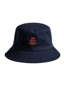 1件中性刺繡字母NO BAD VIBES防曬漁夫帽，百搭新風格適合戶外休閒穿著，四季春夏季秋冬皆適用，適合情人節、聖誕節、開學、畢業、父親節、母親節、Y2K配件、季後賽、世界盃、女款沙灘帽配件、單身派對禮物、戶外運動、旅行、海灘 - 米色 - 查看 8