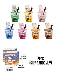THE MONSTERS Wacky Mart Series-Fragrance Blind Box Cute Healing Style Miniature Figurine, Mystery Box Unboxing, Theme Party Scene Decoration Fragrance Blind Box, Birthday, Christmas Gift - Multicolor - View 13