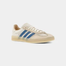 Adidas Gazelle Indoor Off White Focus Blue - 白色 - 查看 3