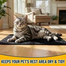 2026 Upgraded, Extra Large Summer Pet Cat Dog Cooling Mat, Moisture-Wicking Fabric, Breathable Mesh, Polyester - Keeps Your Cats And Dogs Cool All Summer, Suitable For Small, Medium And Large Pets - Black - View 7