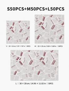 150/100/10 Sheets Wrapping Paper, Baking Paper, Oil-Absorbing Paper, BBQ Mat Paper, Table Napkins, Decorative Paper, Dining Paper, Suitable For Restaurant/Home/Wedding/Party/Holiday Gathering/Outdoor/Back To School Season - Multicolor - View 11