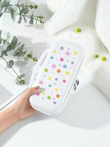 New Switch 2 (2025) Game Console Accessories, 1pc Small Heart & Daisy Flower Print Pattern Protective Case/Cover, Compatible With Switch 2/Switch NS/Switch OLED/Lite, Suitable For Switch 2nd Gen/Switch Game Console Accessories, Full Set Bundle, Storage Bag, Game Card Case, Switch Protective Case, Best Gift For Switch Players - Multicolor - View 12