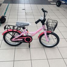 12-18 Inch Casual Bicycle / Random Color Tricycle With Training Wheels / Basket Commuter Bike - Multicolor - View 9