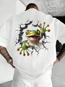 Men T-Shirts - 白色 - 查看 3