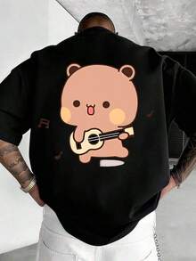 Men T-Shirts - Black - View 3