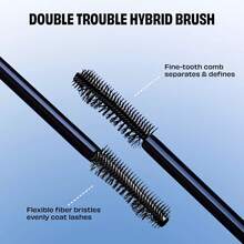 Mascara làm dày mi Benefit Cosmetics BADgal Bounce Fuller Fluffier Volumizing #Black Color (Kích thước mini) 4g/0.14 Oz | Làm dày mi | Không vón cục | Không lem | Chống trôi | Bền màu | Có thể chồng nhiều lớp - Màu đen (mini) - 4g - Xem 7