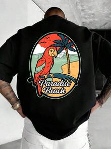 Men T-Shirts - Black - View 3