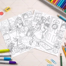 Growth Jouranl Bold-Easy Patterns Coloring Book For Adults Cute Drawing Book Perfect Gift For Party And Birthday ﻿, Also Ideal For Relaxing Activities | Fun Design | Pages, Adult Coloring Book, Back To School, School Supplies - Coloring Book - View 10