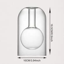 1pc Aroma Diffuser, Flameless Essential Oil Diffuser Bottle, Minimalist Reed Diffuser, Transparent Glass Diffuser For Adults, Perfect Gift | Suitable For Home Decor, Housewarming, Holidays, Eid, Arabic Home Fragrance, Islamic Art Decor, Middle Eastern Style Decor - Artistic Style - View 11