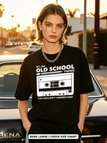 Women T-Shirts - Black - View 4