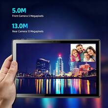 Qetupa 10.1 吋 Android 15 平板電腦 MTK6797 八核心 2.0GHz 處理器 4GB RAM 64GB/128GB ROM WiFi 6 藍牙 5.2 HD IPS Incell 螢幕 雙鏡頭 6000mAh 電池 Type C 便攜平板 無 SIM 卡 節日與週年紀念佳禮 (不含適配器) - 白色 - 查看 5