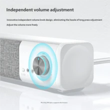 HP WS1Pro Wired Bluetooth Speaker Modern Style Bass Strip Home Speaker Surround Sound High Volume Wired Bluetooth Dual-Mode Computer Audio Original HP Speaker For PC Cellphone Laptop TV - View 9