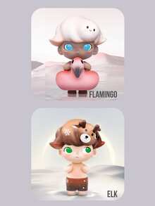 DIMOO Classic Remake Series Blind Box Figure,DIMOO Fan Figure Collection,Figure Blind Box,Cute Mini Figure Statue Display,Home Decor Car Decor Ornament,Birthday Christmas Party Gift,Back To School Gift - Multicolor - View 6