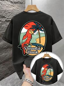 Men T-Shirts - Black - View 4