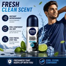 Nivea Black & White Invisible Roll-On Deodorant - 1.69 Fl Oz - Pack Of 2 - 多樣化香型 - 查看 3