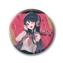 58mm Game Button Pins Black White Bear Monokuma Enamel Brooch For Backpack Bag Accessories Tinplate Cartoon Badges Gifts - Bullet - View 18