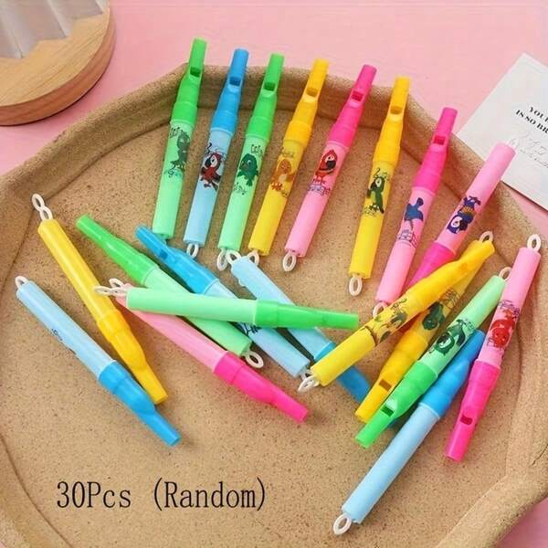 5/10/15/20pcs Colorful Plastic Flute Bird Whistles - Fun Party Favors, Classroom Rewards And Piñata Fillers For Young People - Perfect For Birthdays, Christmas And Family Gatherings - , Lightweight, Pleasant Bird Sound Toys (Random Colors)