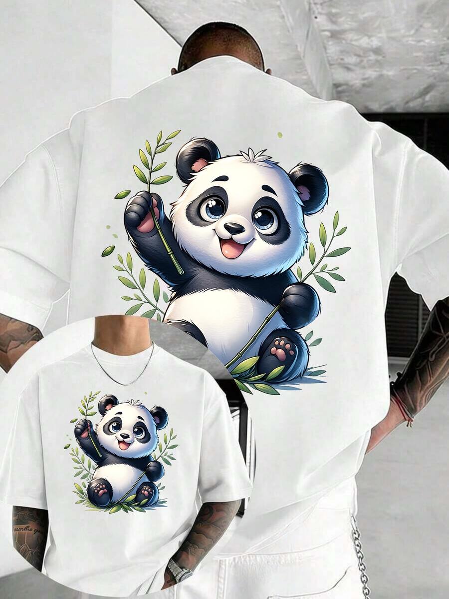 Men T-Shirts - 白色 - 查看 1