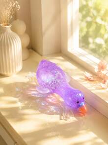 1pc Maltose Stretchy Duck Squish Toy, Soft Stretchable Cartoon Duck Hand Pinch Play Toy For Kids - Random Color - View 3