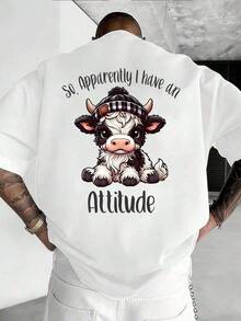 Men T-Shirts - 白色 - 查看 3