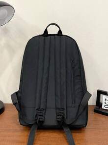 3PCS Minimalist Backpack Set -- Multifunctional Unisex College Style Backpack; Large Capacity Durable Wear-Resistant Nylon Travel Bag, Fashionable Versatile Backpack, Suitable For Girls And Women - Multicolor - View 6
