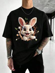 T-shirts för män - Svart - Visa 2