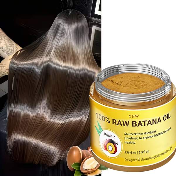 Batana Oil Hair Care / Hair Mask - Gentle Formula, Moisturizing And Smoothing, Suitable For All Hair Types, Especially For Dry Hair And Scalp Care - Natural Plant Hair Care | Smooth And Shiny Hair