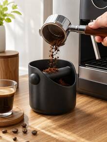 1 buah Kotak Ampas Kopi, Wadah Ampas Espresso dengan Batang Penahan yang Dapat Dilepas, Tempat Pembuangan Ampas Espresso Anti Selip, Cocok untuk Ampas Kopi Portafilter, Aksesori Barista Ringkas, Cocok untuk Mesin Espresso, Kedai Kopi Rumahan, Dapur, Kafe, dan Kantor - MultiWarna - View 2