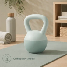 Pesa rusa para fitness en casa, pesa rusa para entrenamiento de fuerza, accesorio deportivo para tonificación y ejercicio diario, varios pesos disponibles. - A - Ver 7