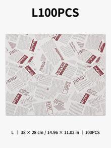 150/100/10 Sheets Wrapping Paper, Baking Paper, Oil-Absorbing Paper, BBQ Mat Paper, Table Napkins, Decorative Paper, Dining Paper, Suitable For Restaurant/Home/Wedding/Party/Holiday Gathering/Outdoor/Back To School Season - Multicolor - View 14