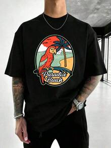 Men T-Shirts - Black - View 2