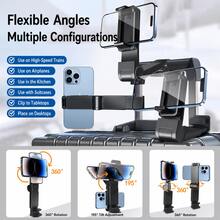 Foldable Portable Phone Stand, Universal Multi-Scenario Phone Holder, Suitable For Travel, Luggage, Car Navigation, Selfie And Live Streaming - Multicolor - View 4