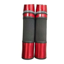 7/8" 22mm Universal Motorcycle Handlebar Grips, CNC Aluminum Alloy Non-Slip Rubber Handle, Suitable For Street Bikes, Off-Road Motorcycles, Sport Bikes, Scooters - A - View 17