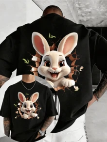T-shirts för män - Svart - Visa 1