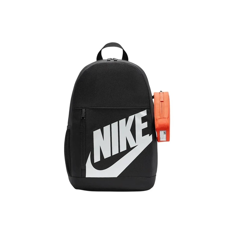 Nike Mochila/Mochila deportiva casual de poliéster con logo de Air Jordan, estilo regular, unisex, estilo para parejas, color negro. - Negro - Ver 1