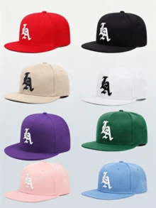 1 chiếc mũ lưỡi trai trucker hip hop thêu chữ "LA" thời trang unisex, đội được quanh năm xuân hạ thu đông, phù hợp cho ngày Valentine, đám cưới, Giáng sinh, tựu trường, tốt nghiệp, Ngày của Cha, Ngày của Mẹ, phụ kiện Y2K, vòng loại, World Cup, mũ đi biển cho nữ, quà tiệc độc thân, thể thao ngoài trời, du lịch nghỉ dưỡng, đồ cưới, vật dụng cô dâu, quà tặng hoàn hảo cho bạn trai bạn gái giáo viên học sinh, có màu đen, hồng và nhiều màu khác cho ngày 4 tháng 7, mũ đội đầu thường ngày - LA cạnh phẳng - Xem 1