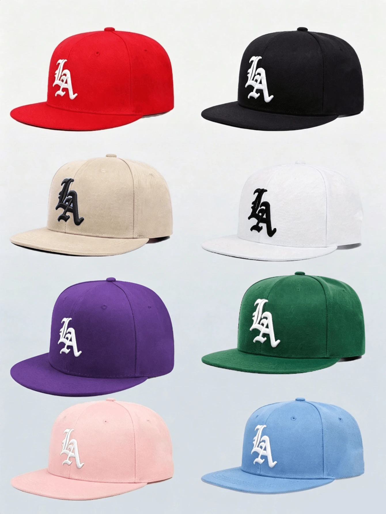 1 chiếc mũ lưỡi trai trucker hip hop thêu chữ "LA" thời trang unisex, đội được quanh năm xuân hạ thu đông, phù hợp cho ngày Valentine, đám cưới, Giáng sinh, tựu trường, tốt nghiệp, Ngày của Cha, Ngày của Mẹ, phụ kiện Y2K, vòng loại, World Cup, mũ đi biển cho nữ, quà tiệc độc thân, thể thao ngoài trời, du lịch nghỉ dưỡng, đồ cưới, vật dụng cô dâu, quà tặng hoàn hảo cho bạn trai bạn gái giáo viên học sinh, có màu đen, hồng và nhiều màu khác cho ngày 4 tháng 7, mũ đội đầu thường ngày - LA cạnh phẳng - Xem 1