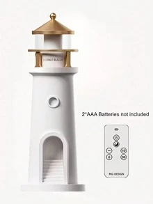燈塔風格落地燈/床頭燈,附感應開關、USB充電、智慧調光夜燈,適用於臥室,月亮燈、投影燈、燈塔燈、夜燈、遙控器、定時器、氛圍燈 - 彩色 - 查看 9